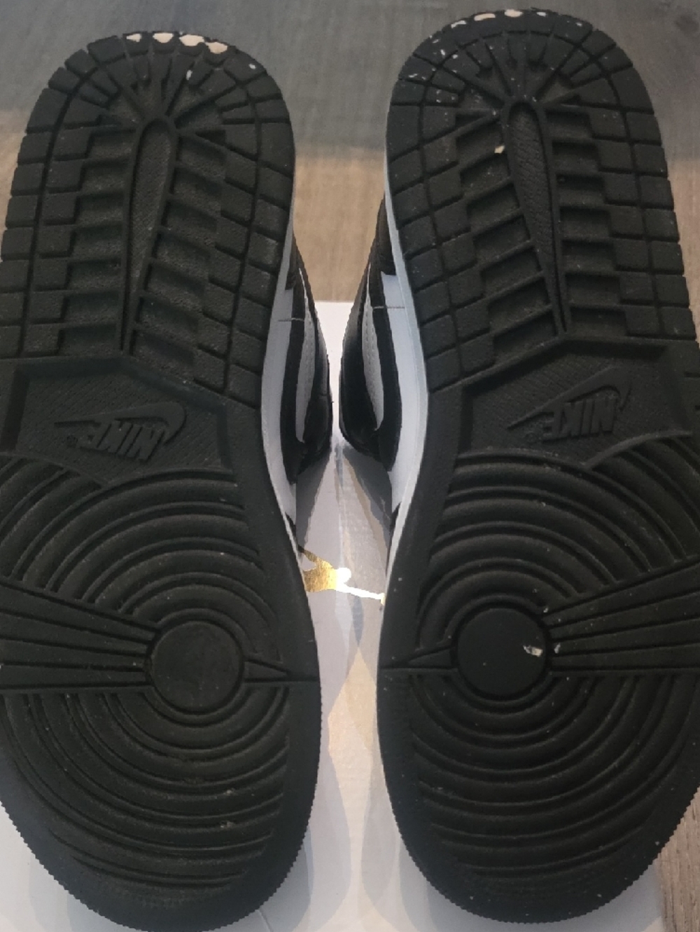 Nike Jordan Black & White High-Top Sneakers - Picture 14 of 14